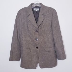 Giorgio Armani Virgin Wool Coat Jacket Blazer Sz 6